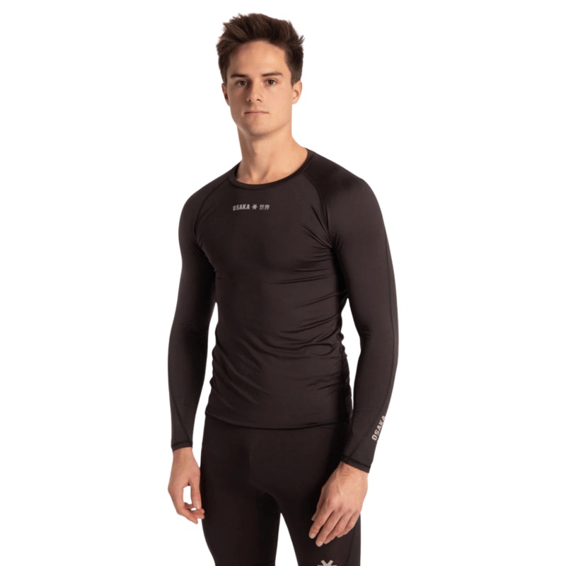 Osaka Men Baselayer Top | Black
