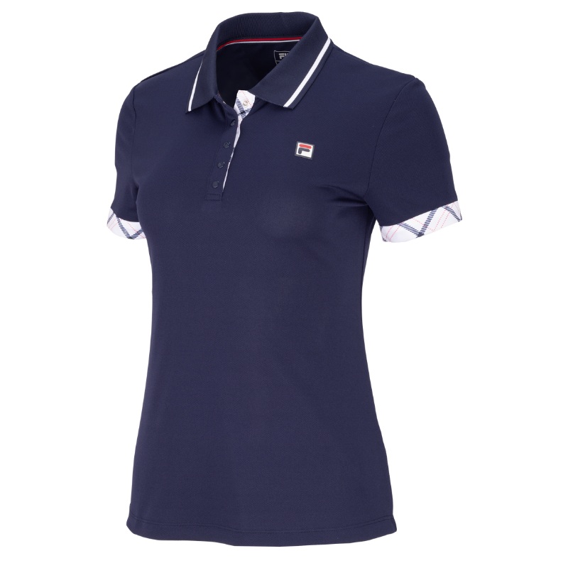 Polo Fila Zea Bleu Marine Femme