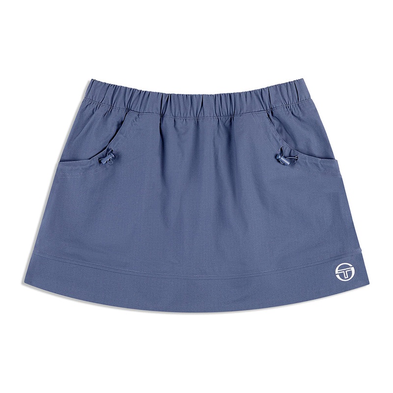 Sergio Tacchini Aria Track Skirt - Blue Indigo