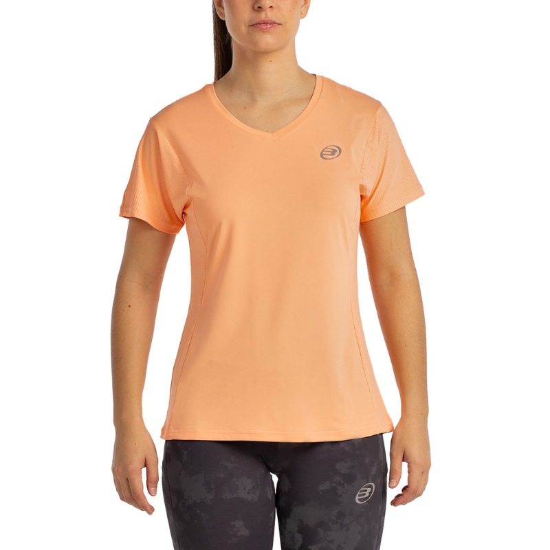 T-shirt Bullpadel Eches Orange Femme
