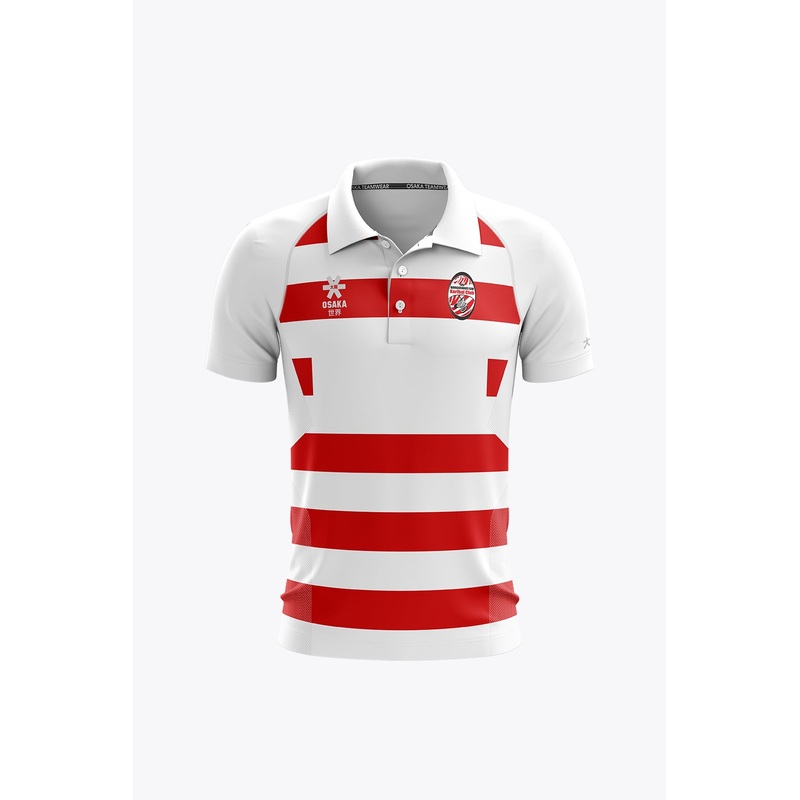 Borgerhout G/W Men Polo Jersey | White-Red