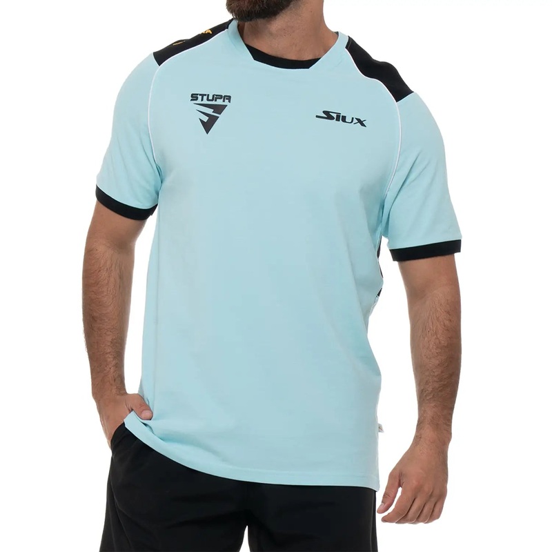 Siux Electra Stupa Cotton T-Shirt - Blue