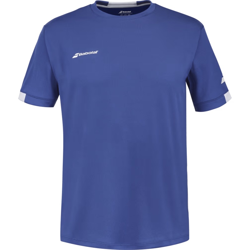 T-shirt Babolat Play Crew Neck Boy Bleu Marine Junior