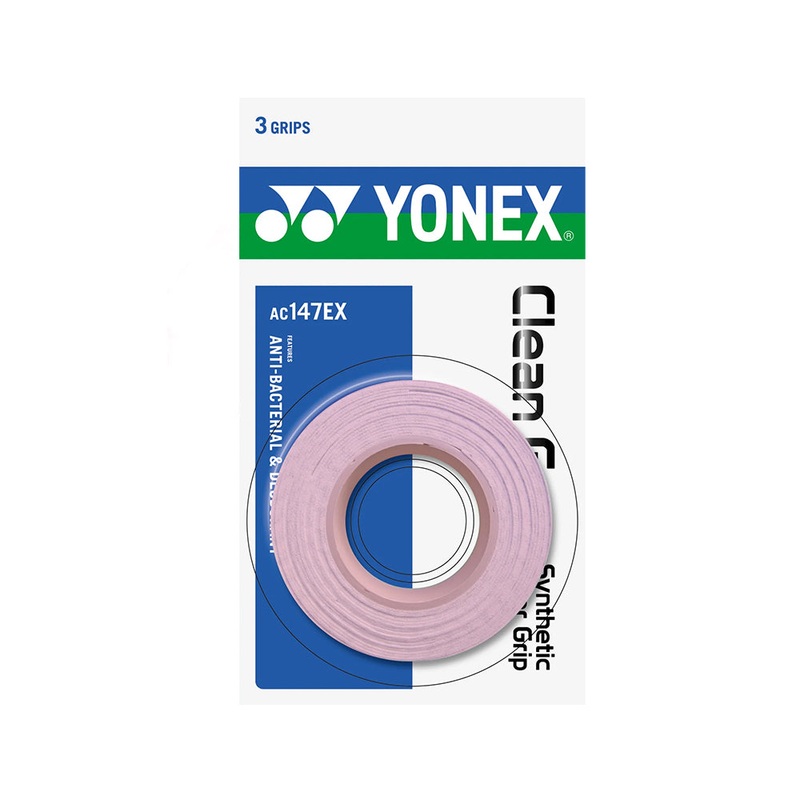 Yonex Clean Grap (3 Wraps)|Cool Black|White / Skyblue