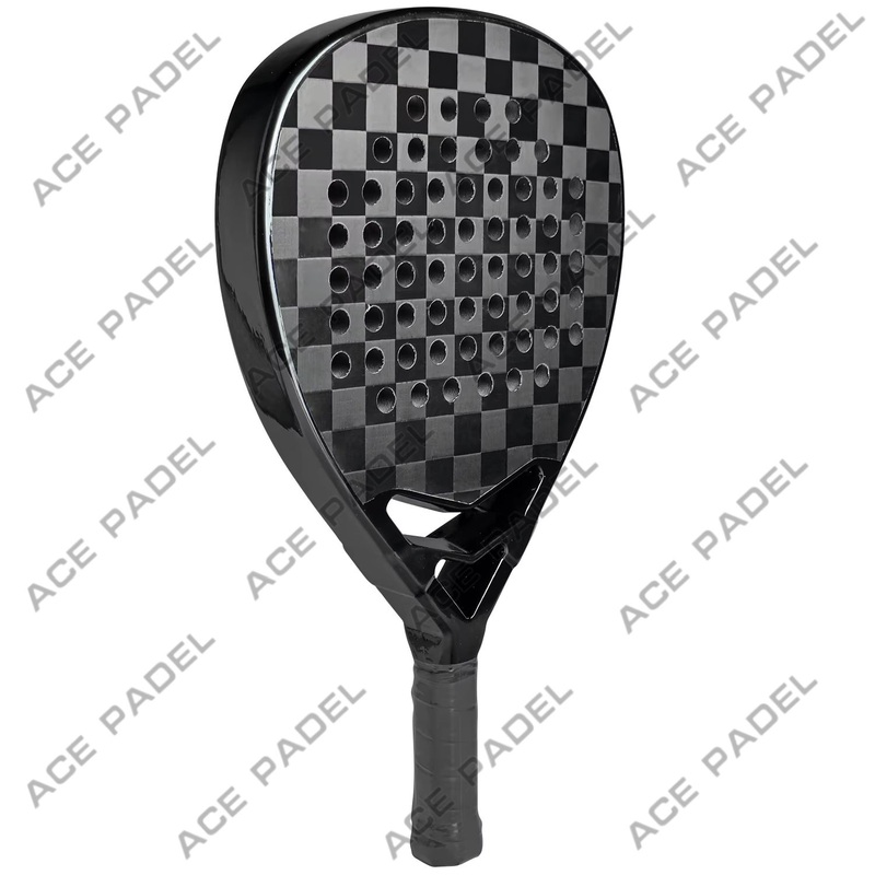 Ace Padel 18K Carbon Sports Equipment 38mm Soft EVA Customized Padel Racket