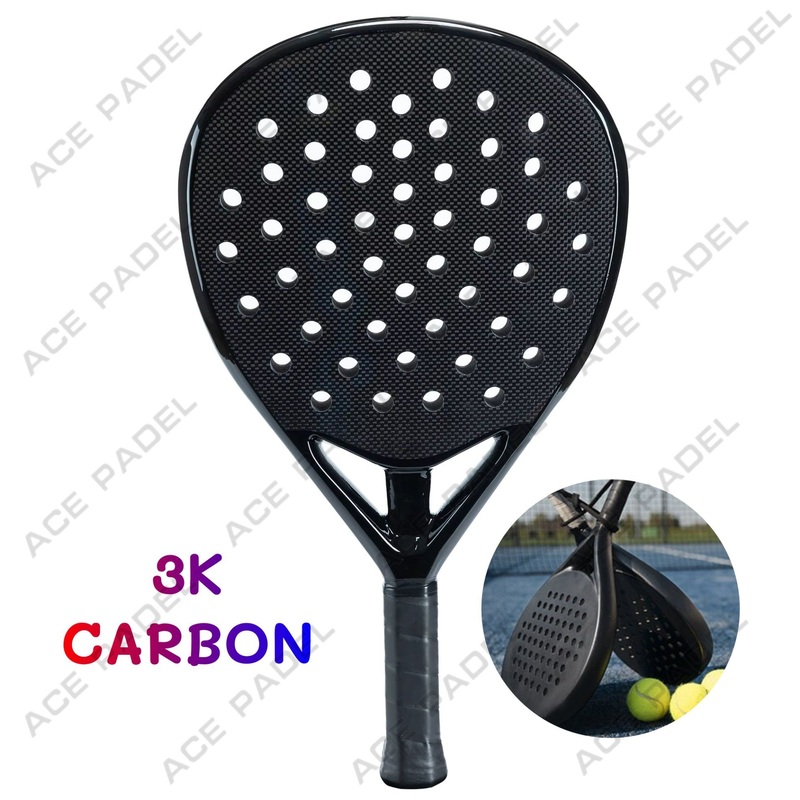 Ace Padel Supplier Good Quality EVA Foam 3K Carbon Paddle Tennis Racket