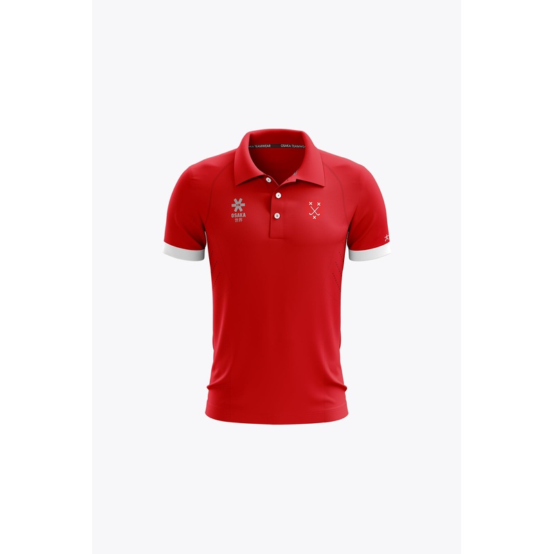 BH&BC Breda Deshi Polo Jersey - Red
