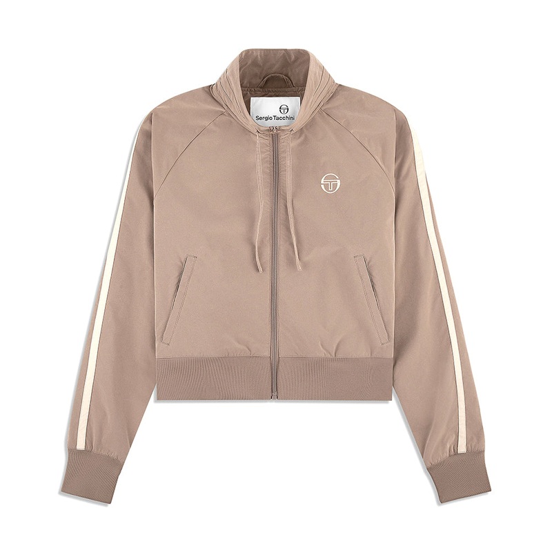 Sergio Tacchini Pippa Track Jacket - Taupe Grey