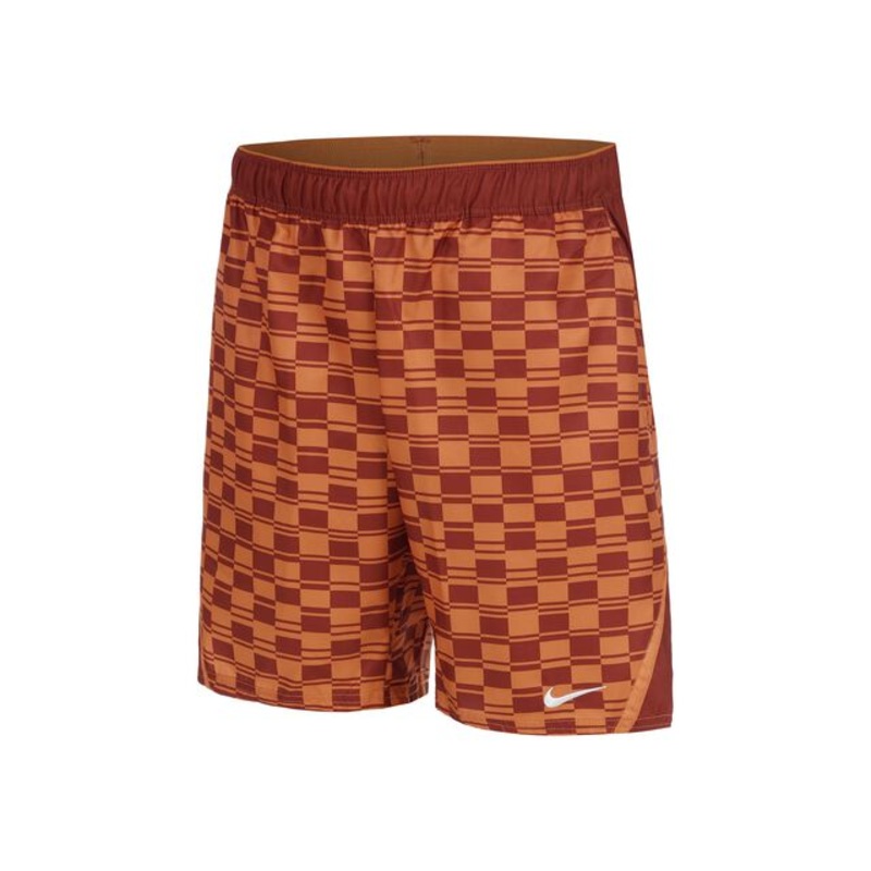 Court Dri-FIT Victory High Rise 9in All Over Print Shorts Men - Orange, Brown