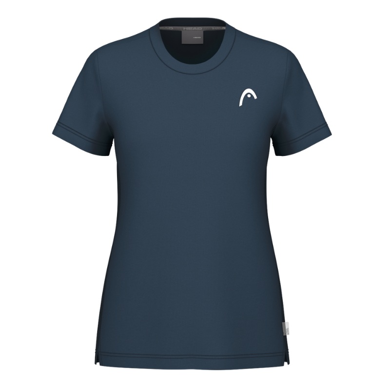T-shirt Head Tie-Break Bleu Marine Femme