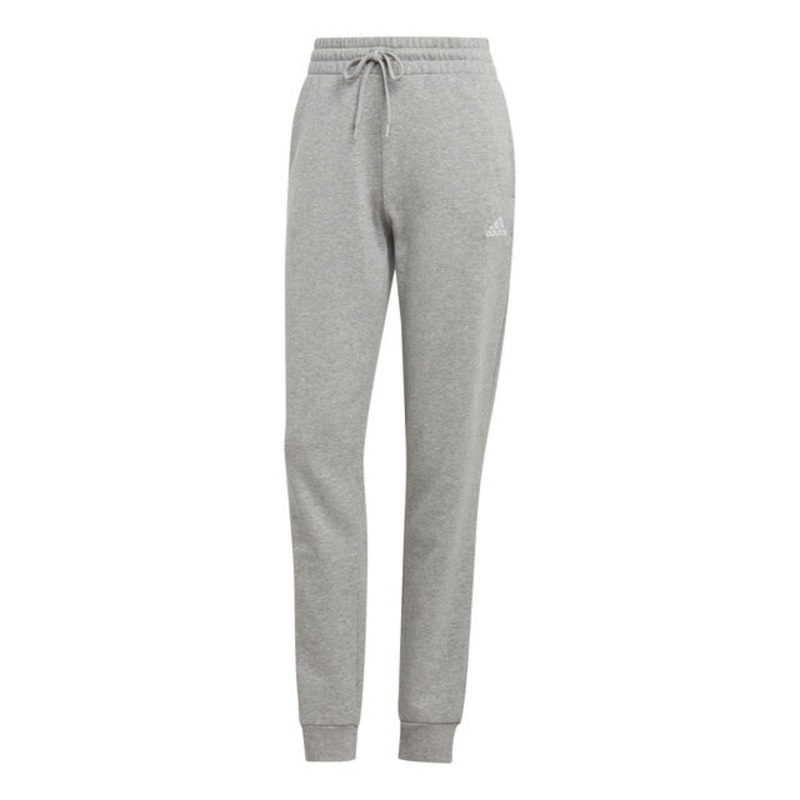 Essentials Linear French Terry Cuffed Training Pants Women - Lightgrey, White