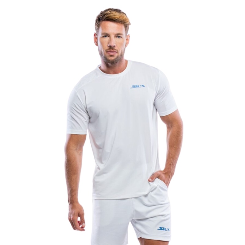 T-shirt Siux Jacquard Blanc|S|M|L|XL|XXL