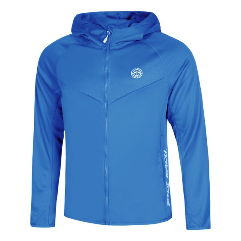 Crew Hood Training Jacket Men - Blue