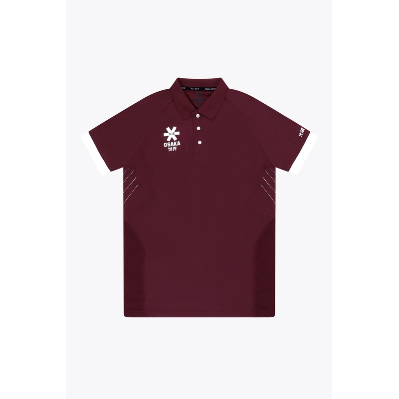 Osaka Men Polo Jersey | Bordeaux