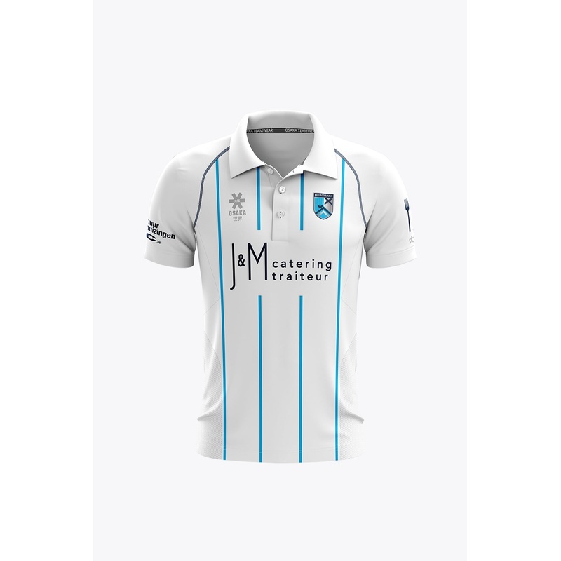 Braxgata Men Polo Jersey | White