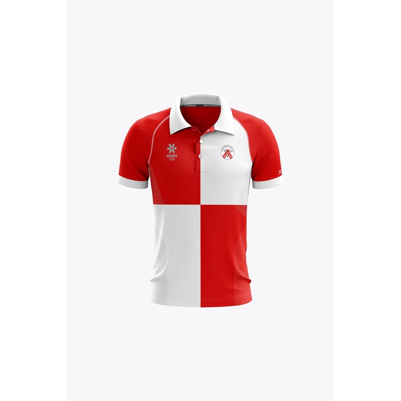 Linkebeek Kids Polo Jersey | White-Red