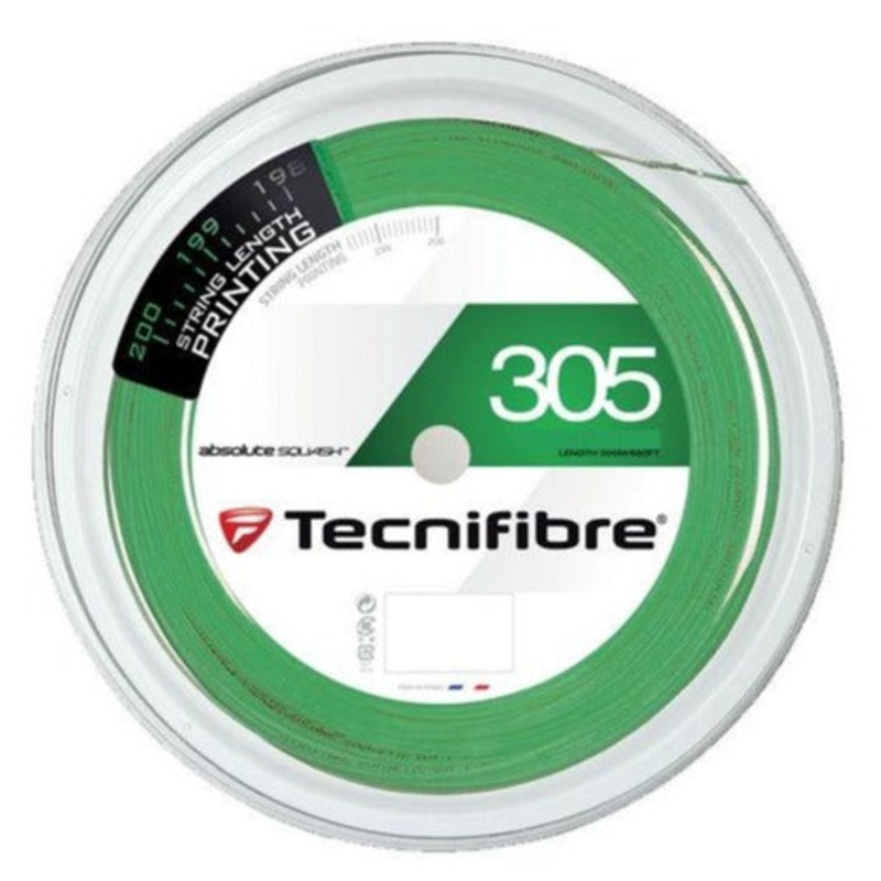 Tecnifibre 305 17L/1.20 Squash String Reel (Green)