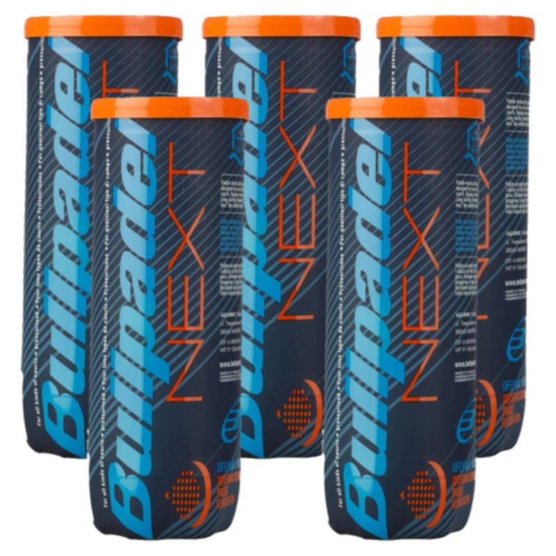 5 cans Of Padel Balls Bullpadel Next