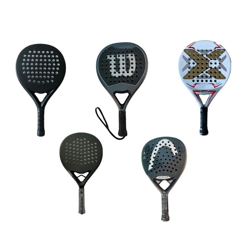 Anxspin 18K Carbon Nox Padel Racket Soft EVA Manufacturer Badminton Shuttlecock Tennis Ball Tennis Racket
