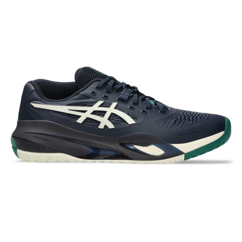 Asics Gel Resolution X Wide Men's Tennis Shoe (Midnight/Cream)