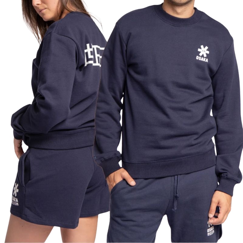 Pull Osaka Unisex Padel Court Classic Bleu marine