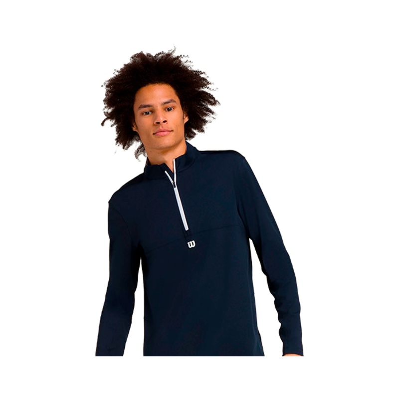 Sudadera Wilson Elevate Performance Navy 2025