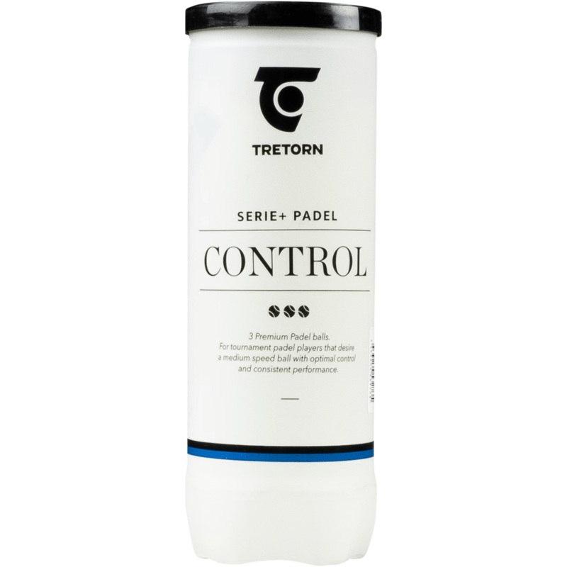 Tretorn Serie + Control Padelballen (3 Stuks)