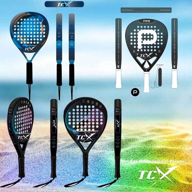 2022new Top Brand OEM China Factory 3K/12K/18K Customized Padel Racket