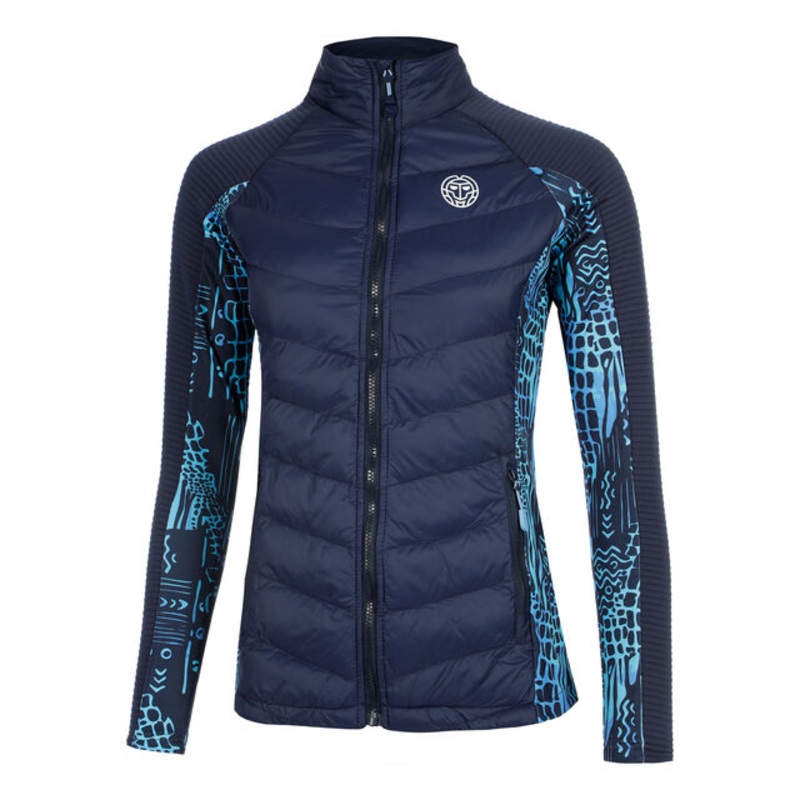 Dania Tech Down Training Jacket Women - Dark Blue, Light Blue