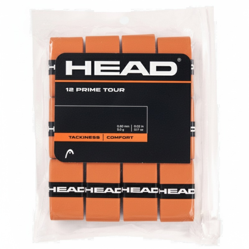 Head Prime Tour Overgrip 12 Pack Orange