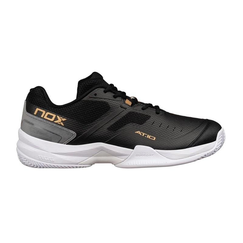 NOX AT10 PRO Negro/Dorado 2024 (Zapatillas)