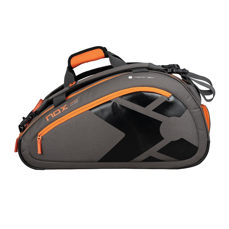 NOX AT10 Team Padel Bag Grey Orange