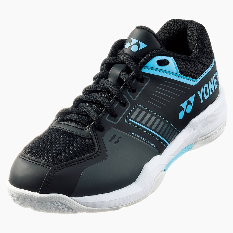 Yonex Power Cushion Strider Flow Junior Indoor Court Shoe (Black/Blue)
