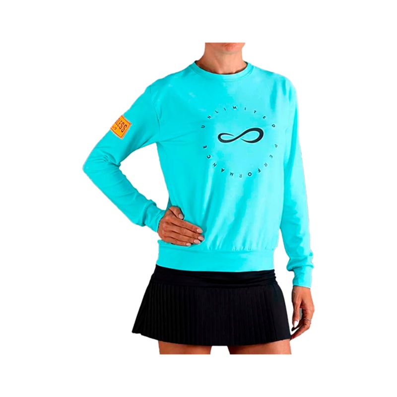 Sudadera Endless Inner Tech Aqua