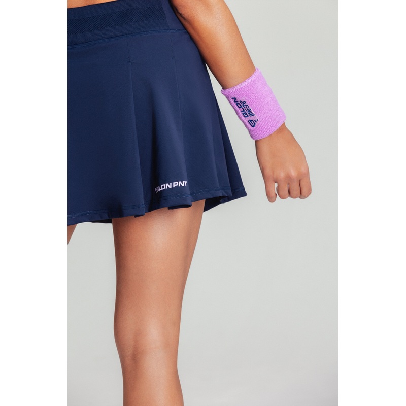 Sweatband Lilac/Navy|4"