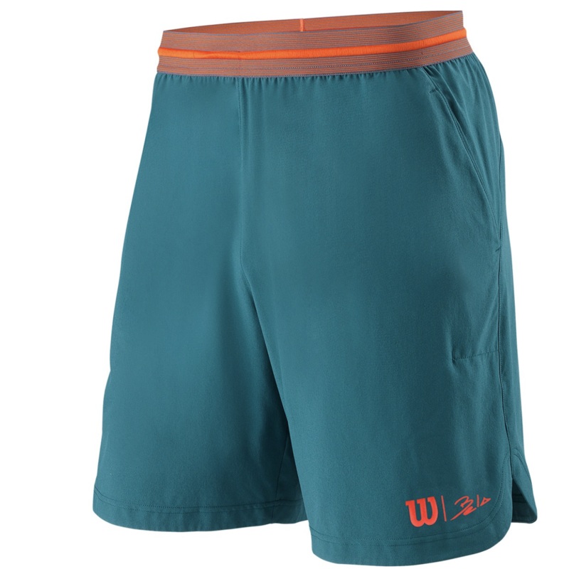 Wilson Bela Power 8 II Shorts - Blue/Orange