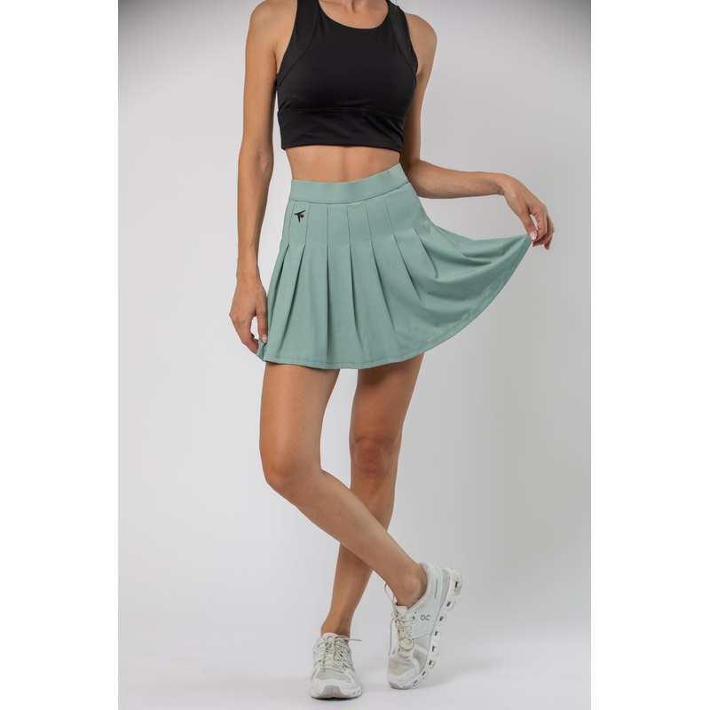 Game Day Pleat Skirt|S|M|L|Mint Frost|Midnight Black