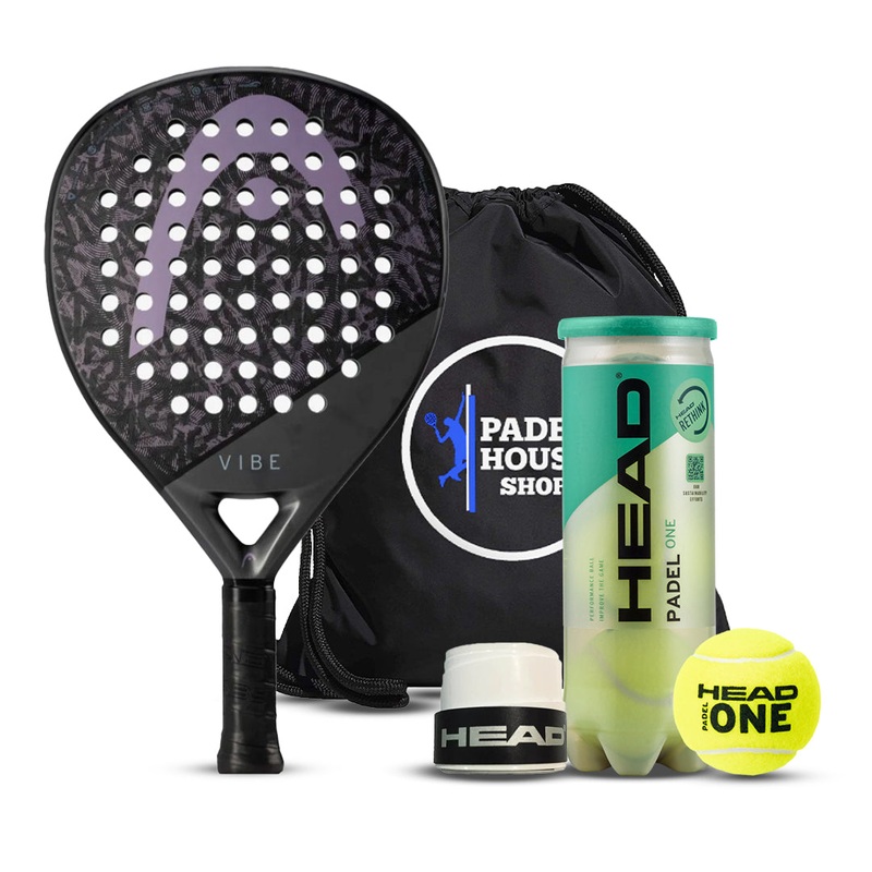 Head Vibe Padel Racket 2025 Black/Purple