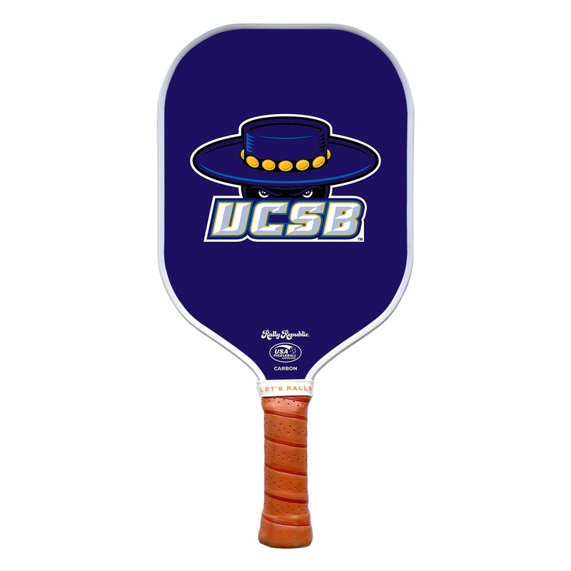 Rally Republic PIckleball Paddle - UCSB Gauchos Blue UCSB Mark