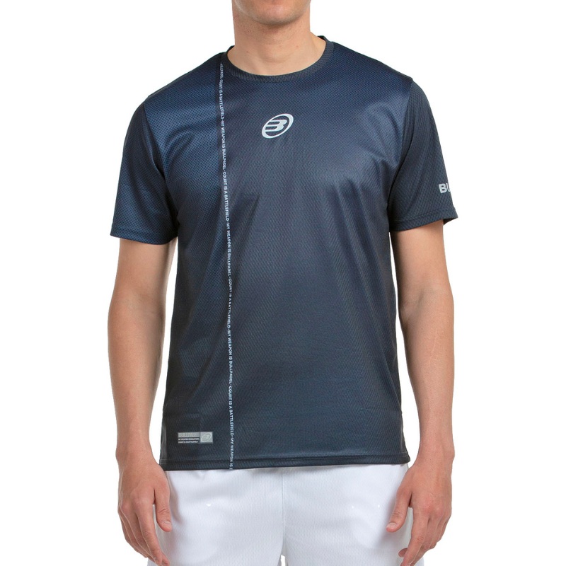 T-shirt Bullpadel Baten Bleu Marine