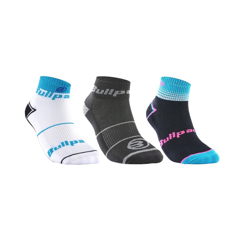 Bullpadel BP2105M Short Socks (Pack of 3 Pairs)