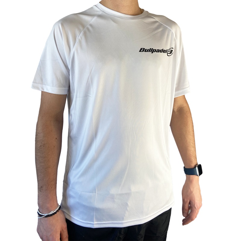 BULLPADEL PRESENTS M22 WHITE MEN'S T-SHIRT