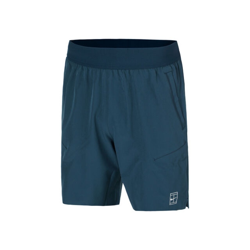 Court Dri-Fit Advantage 8in Shorts Men - Dark Blue, White
