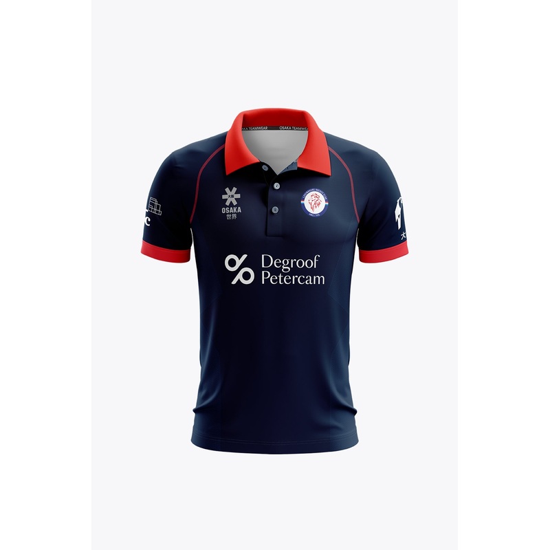 Luxembourg Men Polo Jersey | Navy