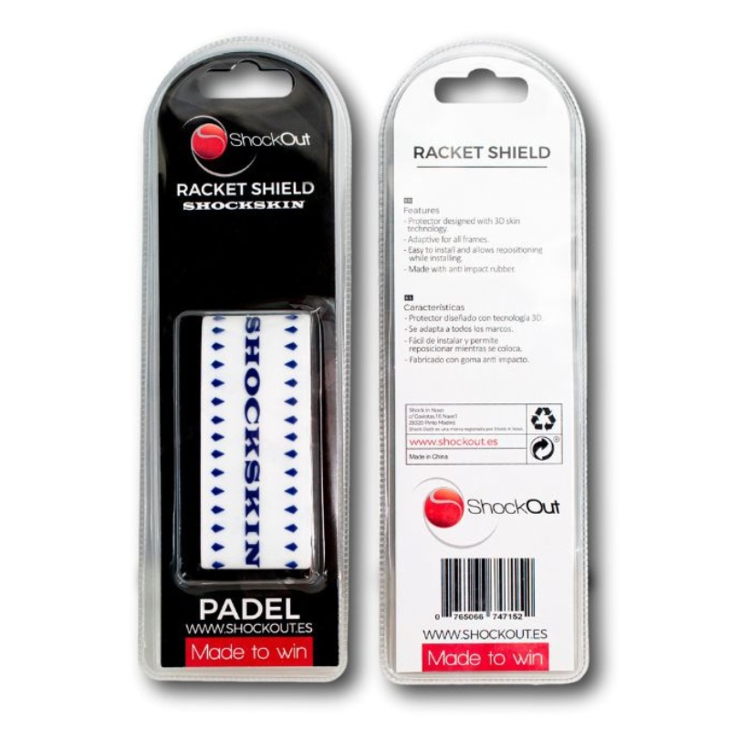 Protection de cadre Shockout Bleu
