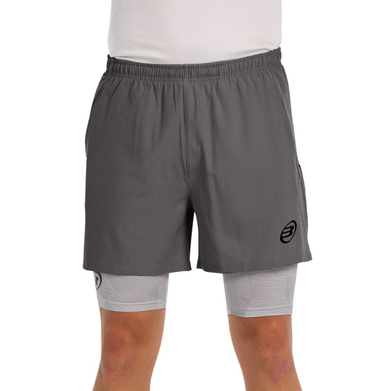 Short Bullpadel Manzan Gris Fonc