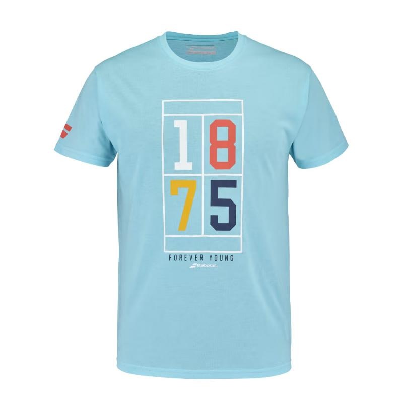 T-shirt Babolat Exercice Vintage Tee Bleu