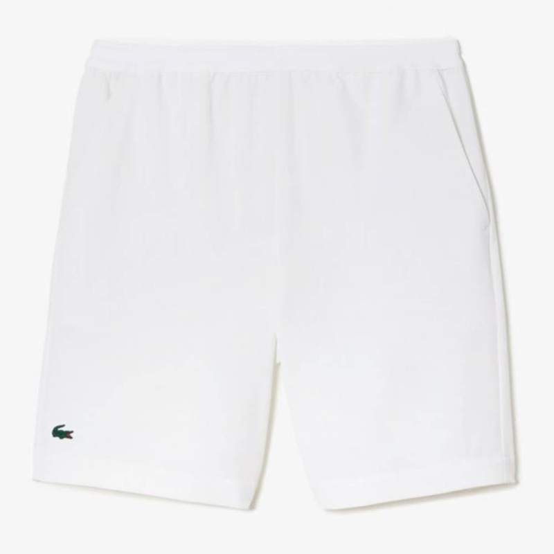 Lacoste Men's Ultra Dry 9-Inch Short (White)