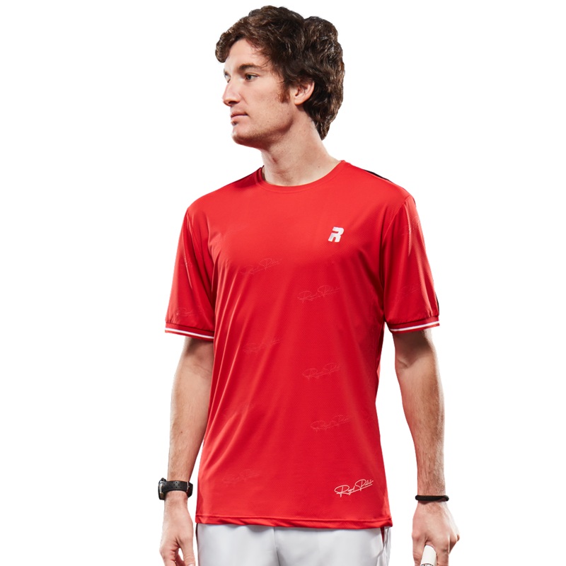 Royal Padel T-shirt Red|S|M|L|XL|XXL|XXXL