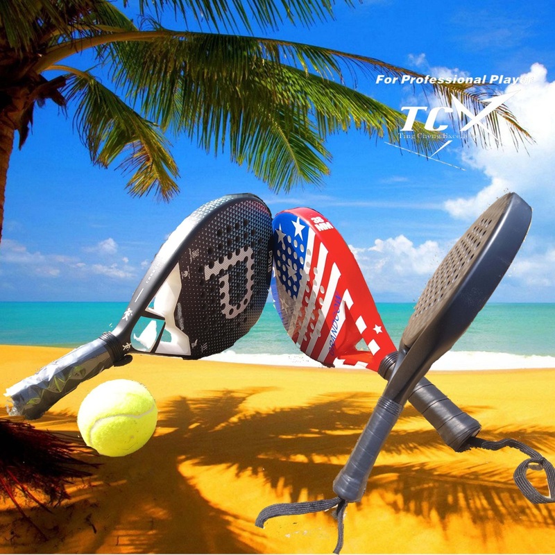 2022 New Design Professional Optum Racket Beach Tennis Carbon Fiber for 3K/12K/18K Material